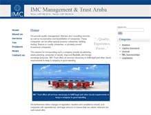 Tablet Screenshot of imctrust.com